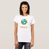 Scratch Day Wereldbol Shirt (vrouwen) (Voorkant volledig)