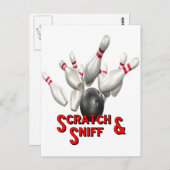 Scratch en Sniff Briefkaart (Voorkant / Achterkant)