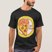Scratch en Sniff Stickers Hot Stuff Pizza T-shirt (Voorkant)