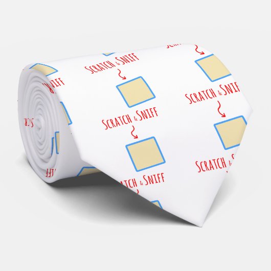 Scratch en Sniff Stropdas (Opgerold)