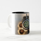 Scratch en Sniff Tweekleurige Koffiemok (Voorkant links)