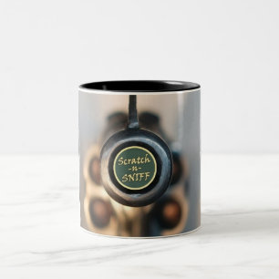 Scratch en Sniff Tweekleurige Koffiemok