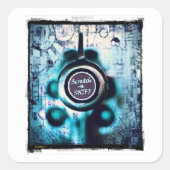 Scratch en Sniff Vierkante Sticker (Voorkant)