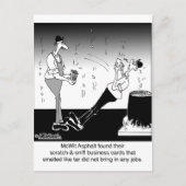 Scratch- en Sniff-Visitekaartjes Briefkaart (Voorkant)