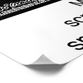 Scratch- en Sniff-Visitekaartjes Poster (Hoek)