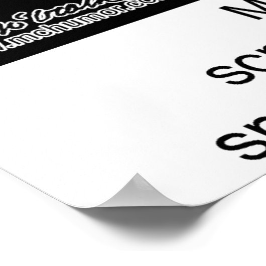 Scratch- en Sniff-Visitekaartjes Poster (Hoek)