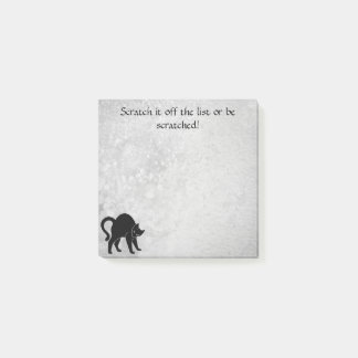 Scratch het van de lijst of krabben! Cat 3x3 Post-it® Notes