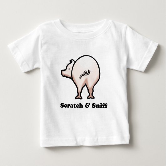 Scratch n Sniff baby t-shirt (Voorkant)