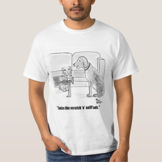scratch 'n' sniff t-shirt (Voorkant)