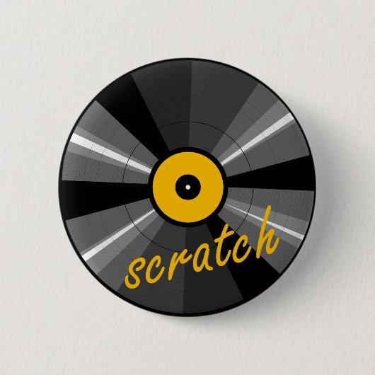 Scratch Ronde Button 5,7 Cm (Voorkant)