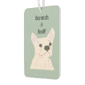 Scratch & Sniff, cute dog, Luchtverfrisser (Links)