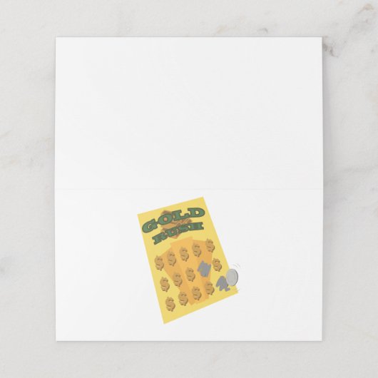 Scratch uit plaatskaartje (Buitenkant ongevouwen)