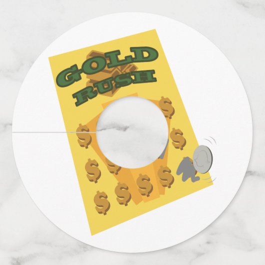 Scratch uit wijnglaslabel (Voorkant)