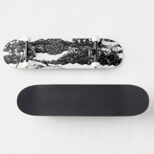 Scratchboard Skateboard (Horizontaal)