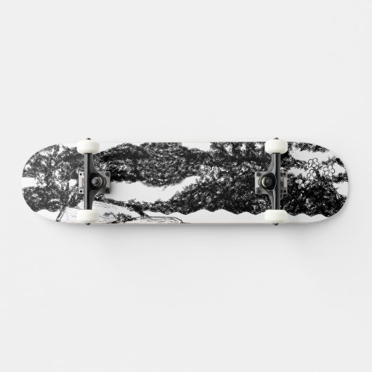 Scratchboard Skateboard (Horizontaal)