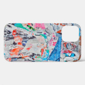 Scratched advertentiestextuur, achtergrond, poster Case-Mate iPhone case (Achterkant (horizontaal))