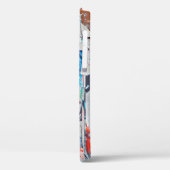 Scratched advertentiestextuur, achtergrond, poster Case-Mate iPhone case (Achterkant / Links)