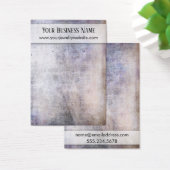 Scratched Brown Paars Earring Holder Display Kaart (Bureau)