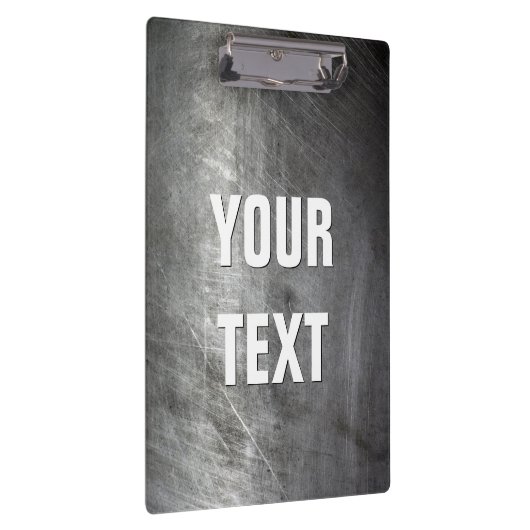 Scratched, geborsteld metaal klembord (Rechts)