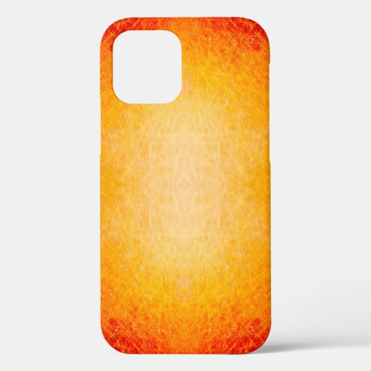 Scratched glanzend vuurbal Hoesje-Mate iPhone draa Case-Mate iPhone Case (Achterkant)
