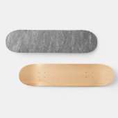 Scratched Metal Persoonlijk Skateboard (Horizontaal)