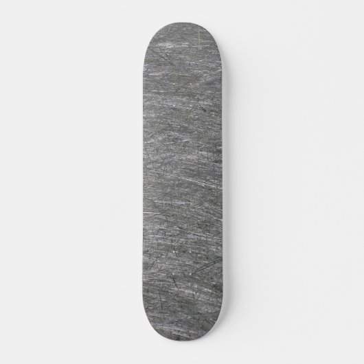 Scratched Metal Persoonlijk Skateboard (Voorkant)