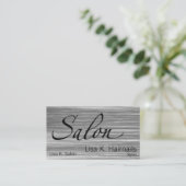 Scratched Salon Visitekaartje (Staand voorkant)