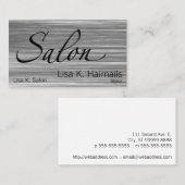 Scratched Salon Visitekaartje (Voorkant / Achterkant)