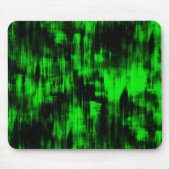 Scratches met een flitsgroen en sterk donkerdonker muismat (Voorkant)