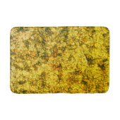 Scratches op een licht gevlekt, geel afbeelding badmat (Voorkant)