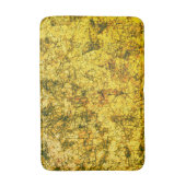 Scratches op een licht gevlekt, geel afbeelding badmat (Voorkant Verticaal)
