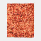 Scratches op een licht gevlekte koraalachtergrond fleece deken (Voorkant)
