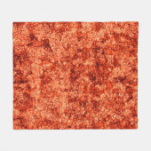 Scratches op een licht gevlekte koraalachtergrond fleece deken (Voorkant (Horizontaal))