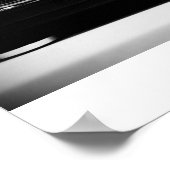 Scratchin op de Platenspeler Poster (Hoek)