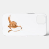 Scratching fox Case-Mate iPhone case (Achterkant (horizontaal))