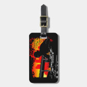 Scratchingsuitrustingen Bagagelabel (Voorkant verticaal)