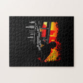 Scratchingsuitrustingen Legpuzzel (Horizontaal)