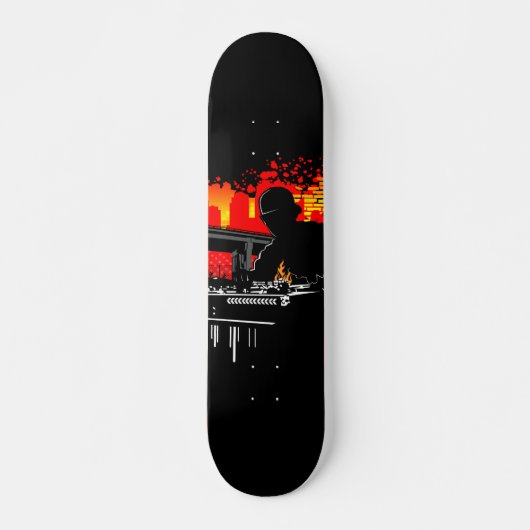 Scratchingsuitrustingen Persoonlijk Skateboard (Voorkant)