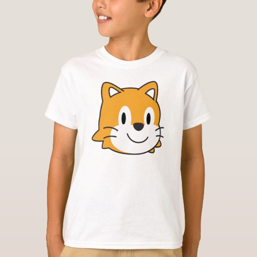ScratchJr Shirt (Kinder) (Voorkant)