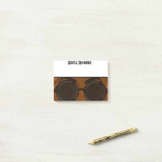 "Scratchpapier" Post-it® Notes (Op bureau)