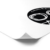 Scratchy Bat Poster/Print 1 Poster (Hoek)