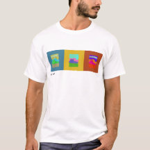 Scratchy Buttes Triptych T-Shirt