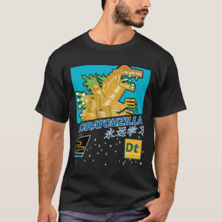 Scratchzilla Mannen T Shirt