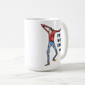 Scrawy, domme eikel koffiemok (Voorkant rechts)