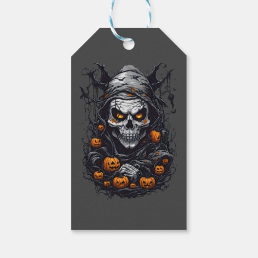 Scray Halloween Cadeaulabel (Achterkant)