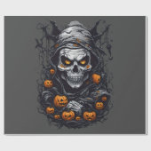 Scray Halloween Cadeaupapier (Vlak)