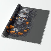 Scray Halloween Cadeaupapier (Uitgerold)