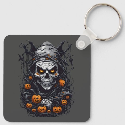 Scray Halloween Sleutelhanger (Achterkant)
