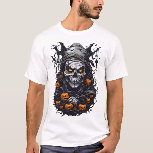 Scray Halloween T-shirt (Voorkant)