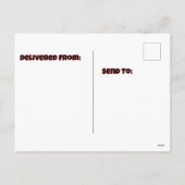 Scray Jackolantern met verjaardagssyndroom Pysched Feestdagenkaart (Achterkant)